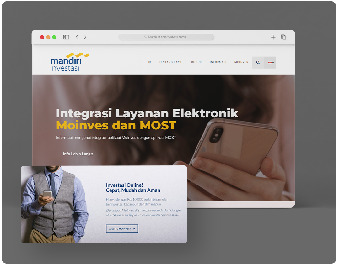 mandiri investasi mockup